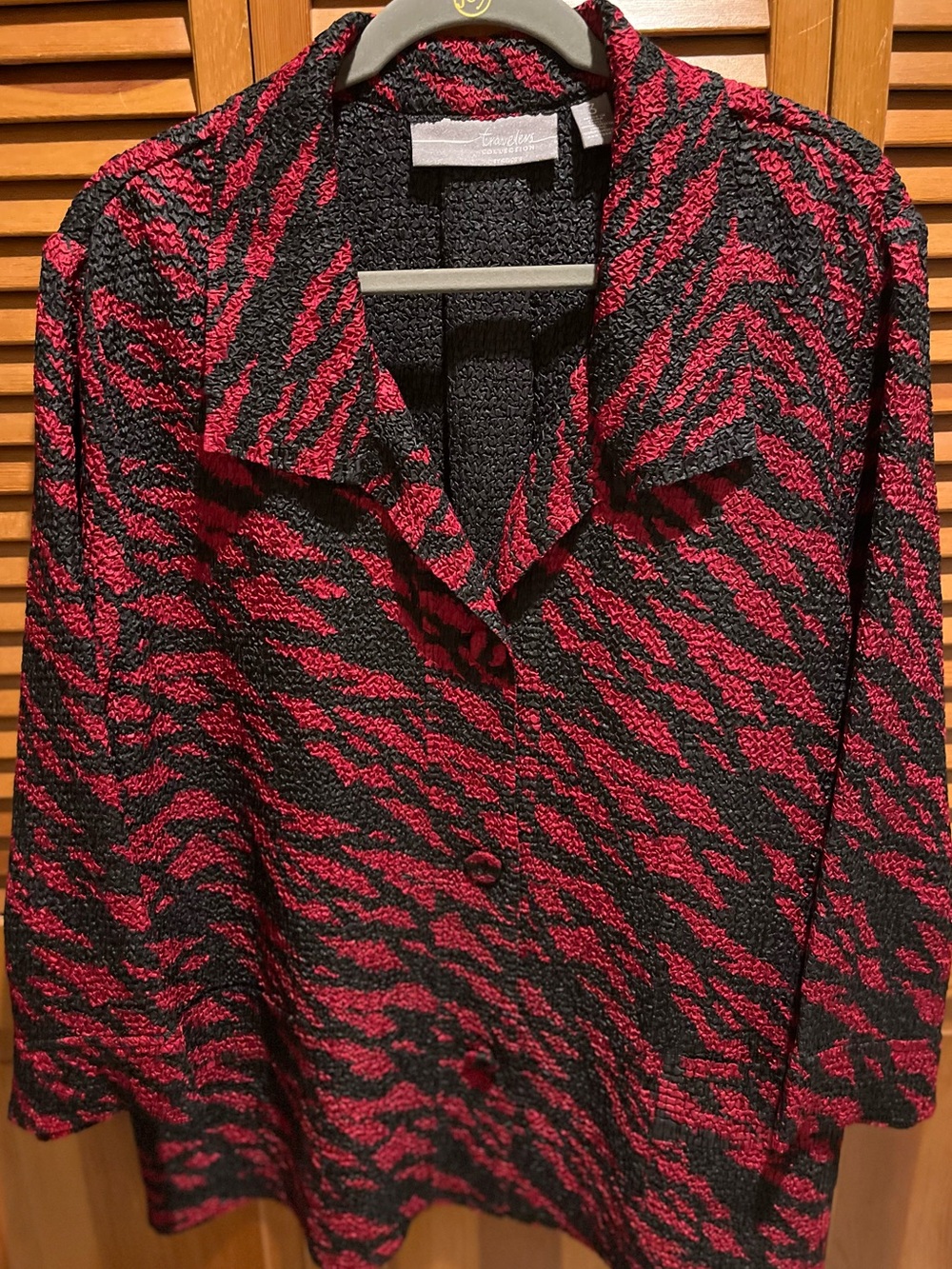 07. WOMENS CHICO’S TRAVELERS 3/XL DETAIL JACKET